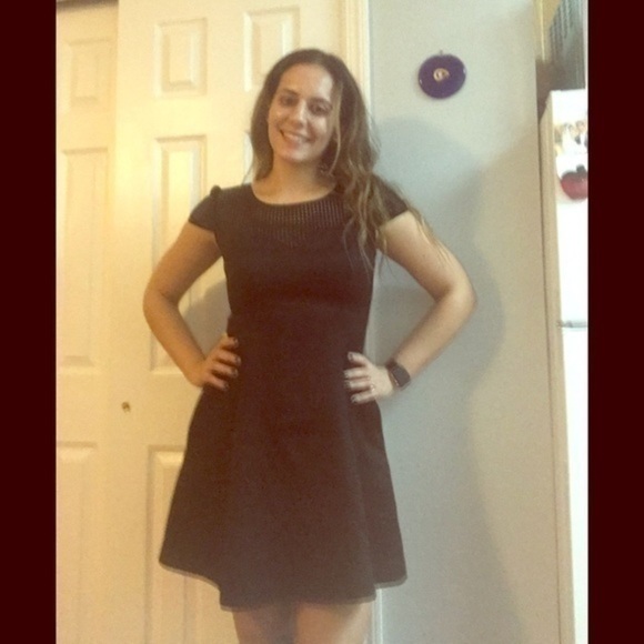 Guess A-Line Little Black Dress Size 4 - Picture 2 of 8